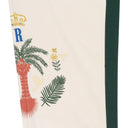 GREEN/CREAM FLIGHT SWEATPANTS