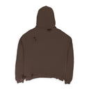 BROWN PALY BLANK HOODED SWEATSHIRT