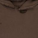 BROWN PALY BLANK HOODED SWEATSHIRT