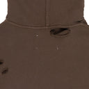 BROWN PALY BLANK HOODED SWEATSHIRT