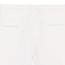 WHITE LOW WAISTED TROUSERS