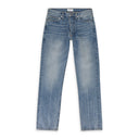 INDIGO STRAIGHT-FIT JEANS