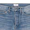 INDIGO STRAIGHT-FIT JEANS