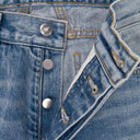 INDIGO STRAIGHT-FIT JEANS