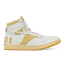 WHITE/YELLOW RHECESS HI SNEAKERS