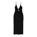 BLACK SOKO DAY DRESS