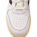 WHITE/MAROON RHECESS LOW SNEAKERS