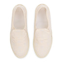 WHITE SLIP ON SNEAKERS