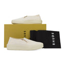 WHITE SLIP ON SNEAKERS