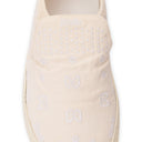 WHITE SLIP ON SNEAKERS