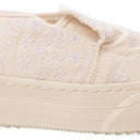 WHITE SLIP ON SNEAKERS
