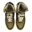 OLIVE RHECESS HI 2 TONE SNEAKERS