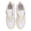 WHITE/WHITE RHECESS LOW SNEAKERS