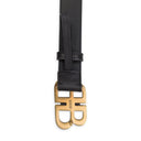 GUCCI X BALENCIAGA BELT BLACK BELTS