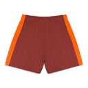 ORANGE/BURGUNDY SIDE STRIPE SHORTS