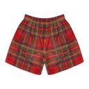 GREEN PLAID SHORTS