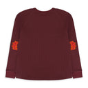 BURGUNDY THERMAL T-SHIRT