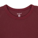 BURGUNDY THERMAL T-SHIRT
