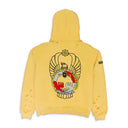 MURD333R.FM YELLOW GENERAL ISSUE: SPECIAL OPS ZIP-UP HOODIE