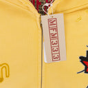 MURD333R.FM YELLOW GENERAL ISSUE: SPECIAL OPS ZIP-UP HOODIE