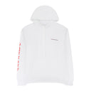 WHITE ROLLING STONES HOODIE