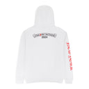 WHITE ROLLING STONES HOODIE