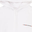 WHITE ROLLING STONES HOODIE