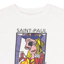 WHITE LICHTENSTEIN T-SHIRT
