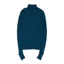 BLUE TURTLENECK SWEATER