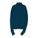 BLUE TURTLENECK SWEATER