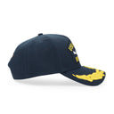 MURD333R.FM BLACK/YELLOW USS INFIDEL SNAPBACK HAT