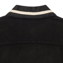 BLACK ROUGH ROPING TRUCKER JACKET