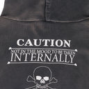 CHARCOAL POT POISON ZIP HOODIE