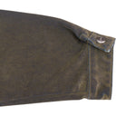 LS FLOCKED SHIRT JACKET GREEN DENIM JACKETS