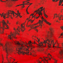 MURD333R.FM RED SQUARE PILLOW CASE