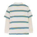 NWT DICKIES WHITE DOUBLE LAYER LONG SLEEVE T-SHIRT