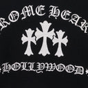 BLACK HALF ZIP UP HOODIE