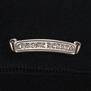 BLACK HALF ZIP UP HOODIE