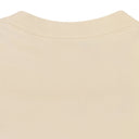 CREAM/BLACK LOGO T-SHIRT