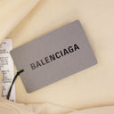 CREAM/BLACK LOGO T-SHIRT