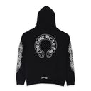 BLACK HORSESHOE HOODIE