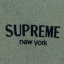 GREEN LOGO SWEATER