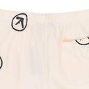 CREAM APHEX TWIN THERMAL SHORTS