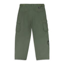 OLIVE APHEX TWIN CARGO PANTS