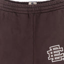 BROWN LOGO SWEATPANTS