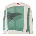 WHITE DAMIEN HIRST SWEATER