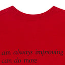 RED STAY POSITIVE T-SHIRT