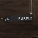 SUEDE ZIP CARGO PANT BROWN CARGO PANTS