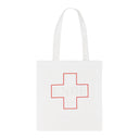 WHITE END NEU TOTE BAG