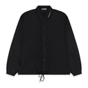 BLACK HANDLE WITH CARE COACH JACKET